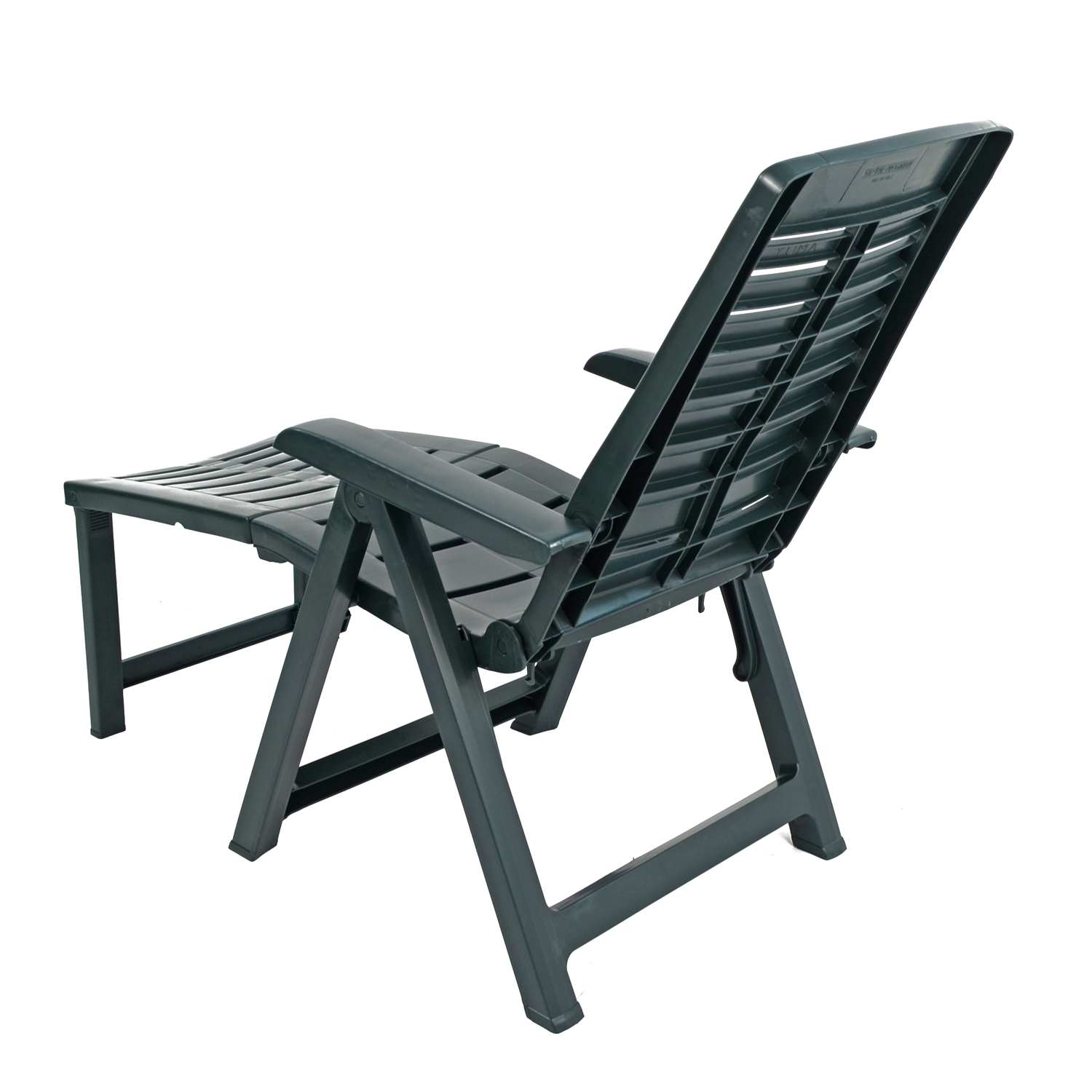 Pesaro Recliner Chair W Footrest Green